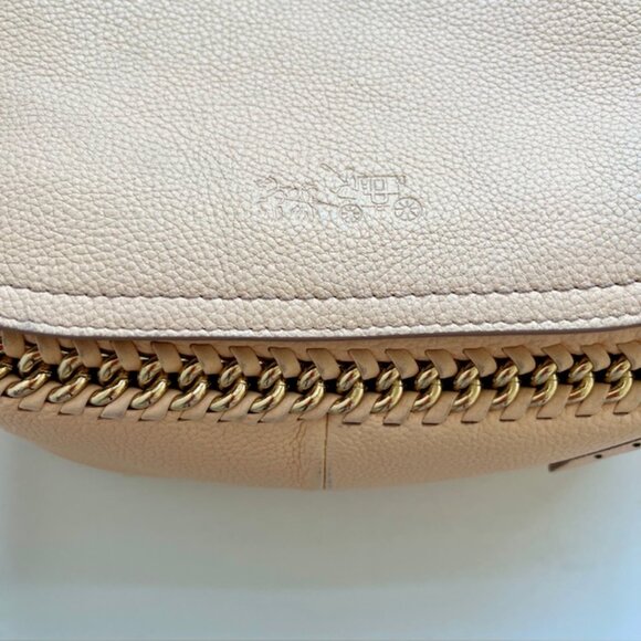 Coach Apricot Dakotah Mini Flap Bag - Picture 4 of 13